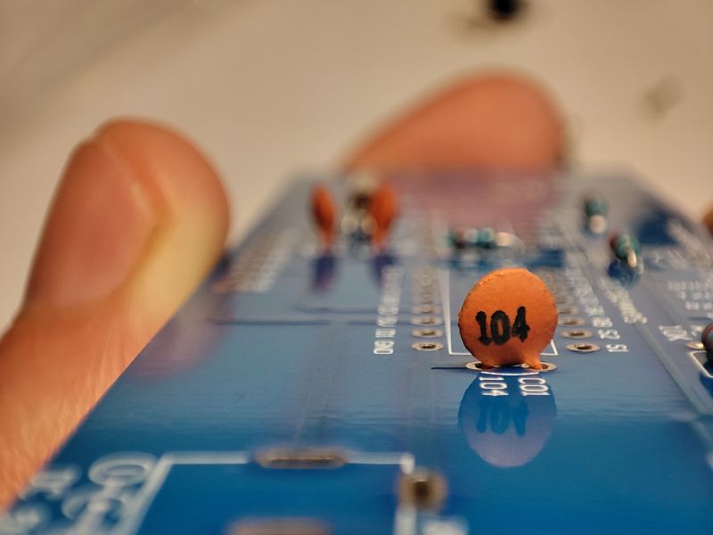 Self-assembly kit LED clock CAI-201 STC8G1K17 + DS1302 with housing