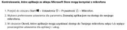 Dlaczego mikrofon w laptopie Asus działa tylko przy włączonym nasłuchiwaniu?