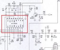 CB Navia M 120 Plus - stałe napięcie 5,75V w TP-7, uszkodzona synteza PLL?