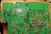 XBOX360 Falcon - brakujące elementy na płycie głównej