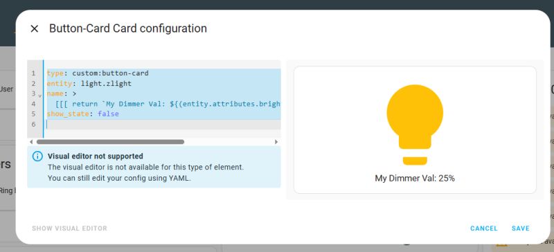 Home Assistant Community Store and Button-Card tutorial – custom buttons on the HA dashboard