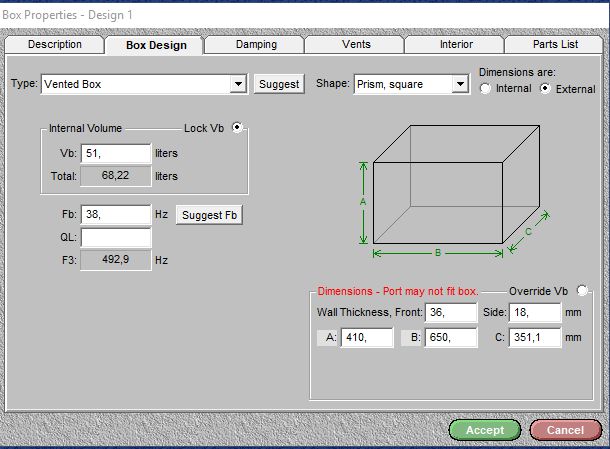 Budowa skrzyni szczelinowej do głośnika Audio System x-ion 12 - opinie