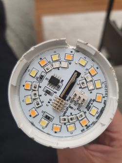 Convert 9W RGBCW Chinese Smart Bulb (WB2L Module) to 12V 1A RGB WiFi Strip Controller Convert 9W RGBCW Chinese Smart Bulb (WB2L Module) to 12V 1A RGB WiFi Strip Controller