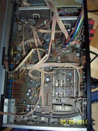 Kenwood KR-720 - zwarcie przy pomiarze prądu spoczynkowego, wymiana tranzystorów