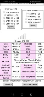 Jaka antena zewnętrzna LTE do Huawei B525 w Bielawie Dolnej?