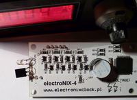 Zegar Nixie electroNIXclock pod lampy LC513 lub Z560