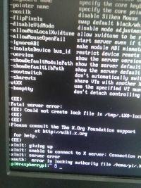 Raspberrry pi startx nie reaguje, uruchomienie środowiska graficznego