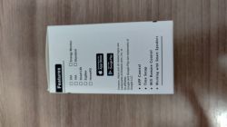 Box with feature list of a smart energy monitoring device