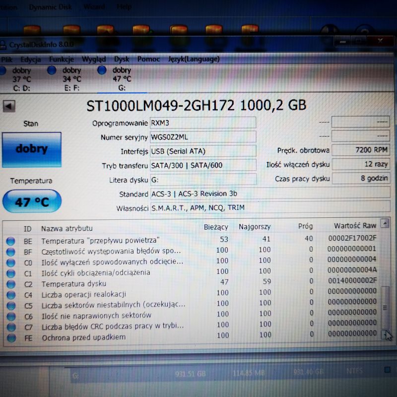 Jak sprawdzić, czy Seagate Baracuda Pro 1TB jest nowy?