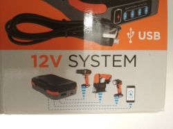 Black + Decker, akumulator do elektronarzędzi i powerbank w jednym Black + Decker, akumulator do elektronarzędzi i powerbank w jednym