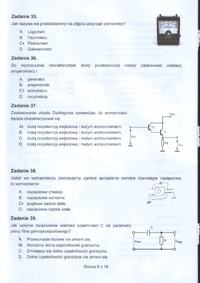 Arkusz egzaminu zawodowego; technik elektronik 2012