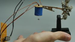 Beginner Magnetic Levitation Circuit Using IRFZ44N MOSFET, A3314 Hall Sensor, 5V Supply Beginner Magnetic Levitation Circuit Using IRFZ44N MOSFET, A3314 Hall Sensor, 5V Supply