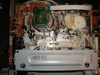 Panasonic NV-SJ422EE - Jak ustawić mechanizm kasety po naprawie zasilacza?