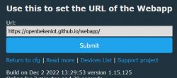 OpenBK WebApp Config URL: Usage & Functionality Explained