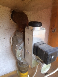 Gas Pressure Reducer Issue: Heating Furnace Error E01, Checking for Blocked Regulator