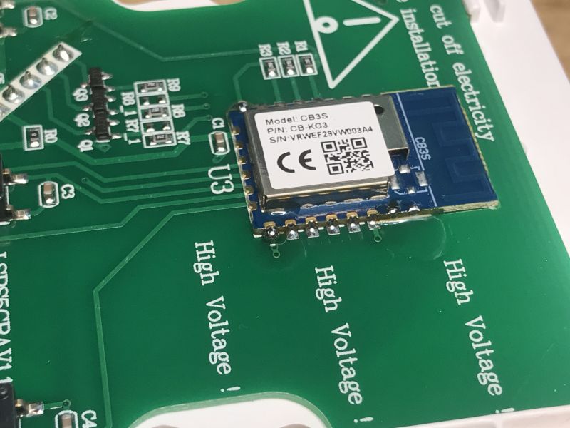 Clicking light switch with Wi-Fi without neutral wire - firmware change - ATLO-WB3-Tuya