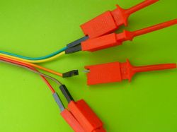 Przegląd chwytaków, igieł, krokodylków pomiarowych