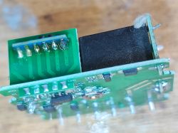 Smart Switch Relay with CB2S Module Smart switch relay with CB2S module on a PCB