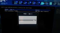 MSI R9 270 GAMING 2G - "PEG0 - Gen X"->Auto (lub Gen3) ciemny ekran