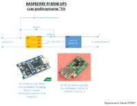 Awaryjne zasilanie Raspberry Pi B+ - schemat i działanie UPS 5V