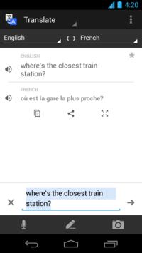 Google Translate dla Android od teraz offline!