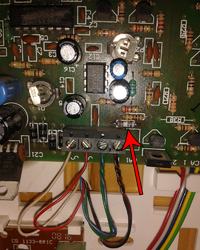 UNIFON 1133/d/1 - Nie otwiera drzwi, spalony rezystor UNIFON 1133/d/1 - Nie otwiera drzwi, spalony rezystor