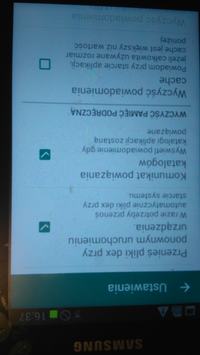 Samsung Xcover 2 Mało pamięci mimo że wszystko jest na karcie