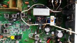 Prezydent Walker - wymiana filtra CQ S455 HTc, dodane kabelki, ocena parametrów