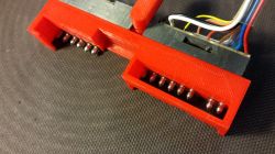 3D printable file resistor container