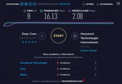 Niestabilny internet radiowy w grach online - skoki pingu
