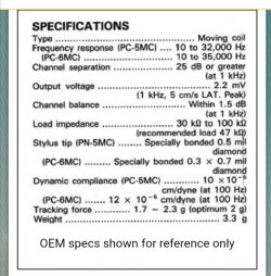 Wymiana wkładki w gramofonie Pioneer PL 640 - jaką wybrać do 300 zł?