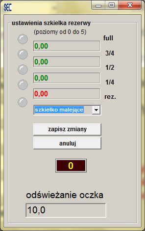 Jak skalibrować wskaźnik poziomu LPG AEB z czujnikiem LECHO 20k w OMVL DREAM XXI?