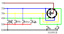 Klawiatura matrycowa obsługująca wiele przycisków