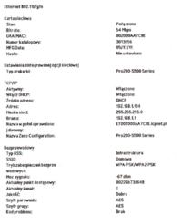 Lexmark PRO205, Linksys WRT54GL, Windows 7, nie drukuje przez wifi