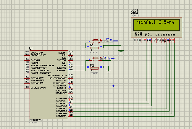 [PIC] - connection problem with 16x2 lcd to 16f877a | Forum for Electronics