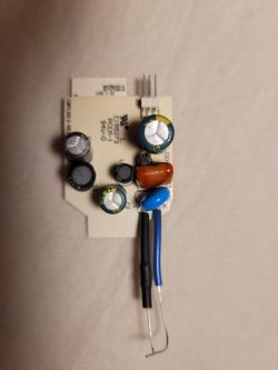 230V LED Nous Smart WiFi Bulb P3 dead - where to measure after rectifier?