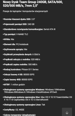 Dysk SSD do telewizora - ADATA SU650 vs GoodRam CX400/CL100, Patriot P210, Team Group GX1/GX2