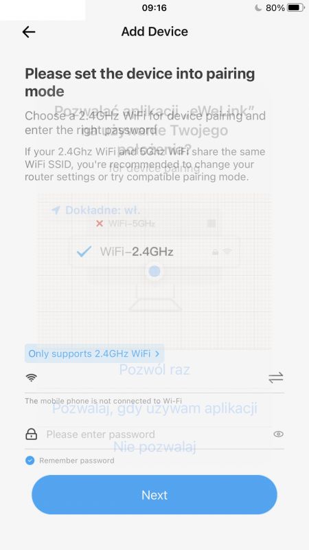 [ESP32] Termostat z wyświetlaczem i WiFi - Sonoff THR320D - aplikacja eWeLink