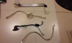 [Sprzedam] Części do TV Samsung LE40A551P2RXXC: Zasilacz, Klawiatura, Inwerter