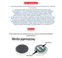 Jak poprawnie zamontować mini wzmacniacz mikrofonu w Uniden PRO 520 XL?
