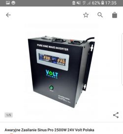 24V przetwornica, 12V akumulator - zmiana napięcia