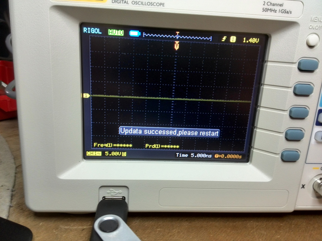 Podkręć sobie oscyloskop Rigol DS1052E do 100MHz elektroda.pl