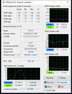 Which PLAY Internet router (with LTE 800 MHz band aggregation?)