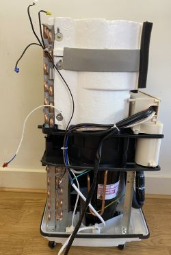 [WBR3 RTL870CF] TruCool TC-1160 Portable Air Conditioner Teardown and OpenBeken Flash Questions