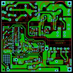 Projekt płytki PCB urządzenia elektronicznego