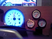 Deska rozdzielcza do symulatora na AVR