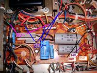 Budowa wzmacniacza stereo 2x150-170W, wybór radia, preamp, equalizer, selektor wejść