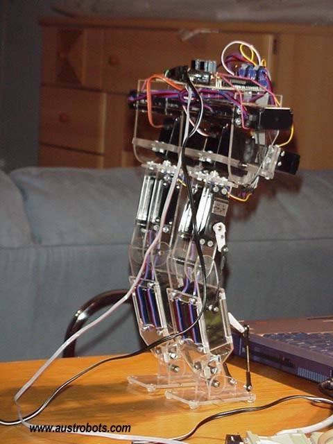 Zaawansowany ludzki robot