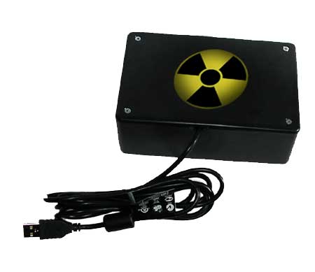 Komputerowy detektor promieniowania alfa