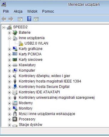 Packard Bell - sterowniki USB i WLAN dla Windows XP